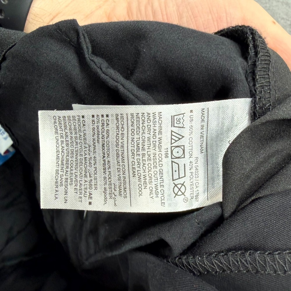Old Navy Ultimate Tech Slim Pants Men 34x32 Black Golf Built-In Flex Straight - Picture 12 of 13